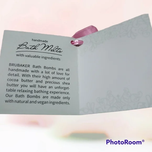 🆕️BRUBAKER "Secret Romance" Bath Melts Gift Set - Vegan - Organic -Handmade - Picture 8 of 12
